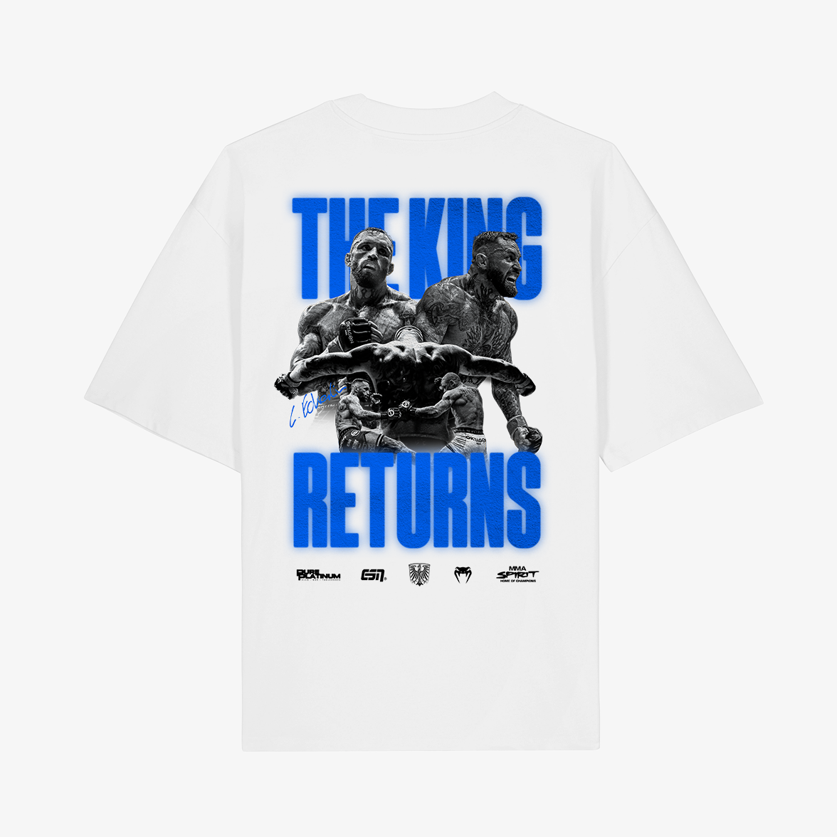 King Returns T-Shirt White