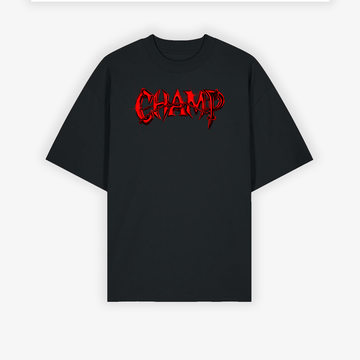 CHAMP x 069 CHAIN SHIRT (BLACK)