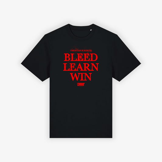 BLEED LEARN WIN SHIRT (BLACK)