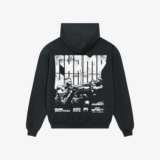Fight Night Hoodie B/W Edition