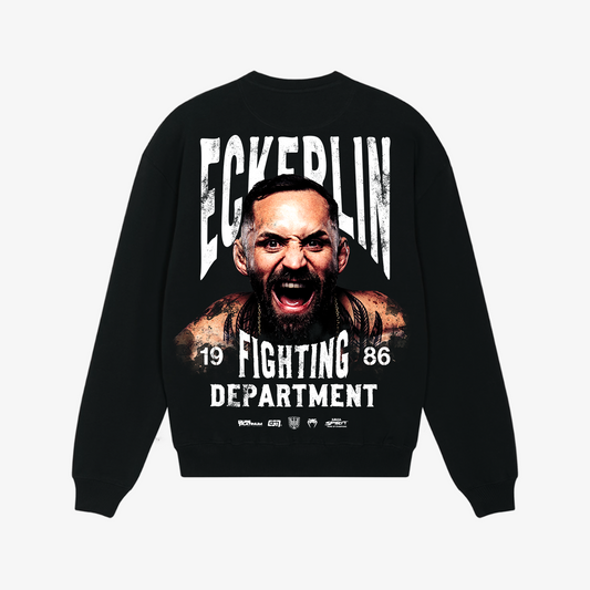 FIGHTING DEPARTMENT SWEATER (BLACK)