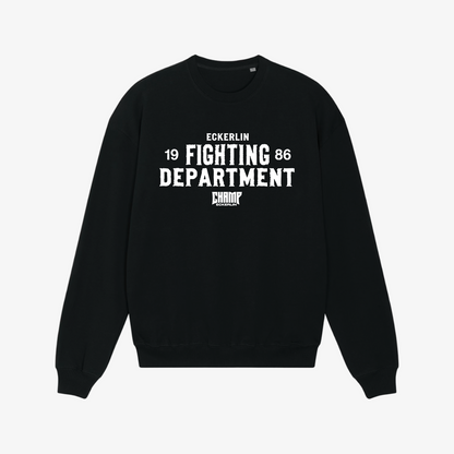 FIGHTING DEPARTMENT SWEATER (BLACK)