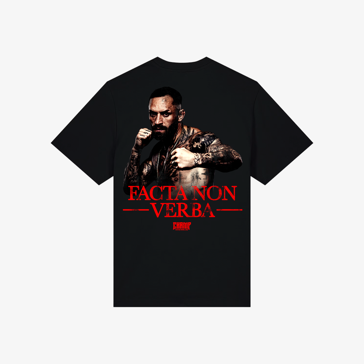 FACTA NON VERBA SHIRT (BLACK)