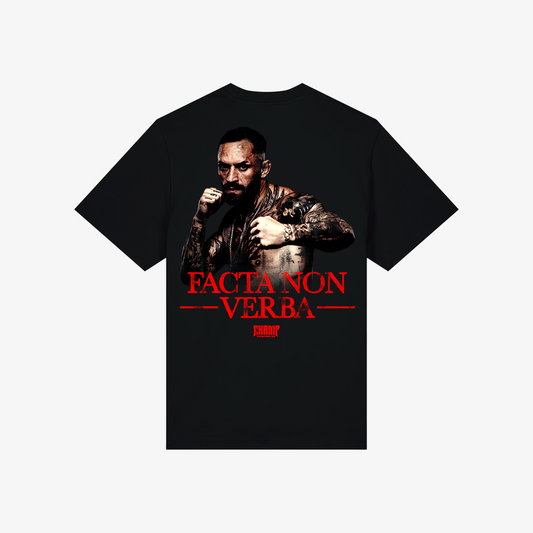FACTA NON VERBA SHIRT (BLACK)