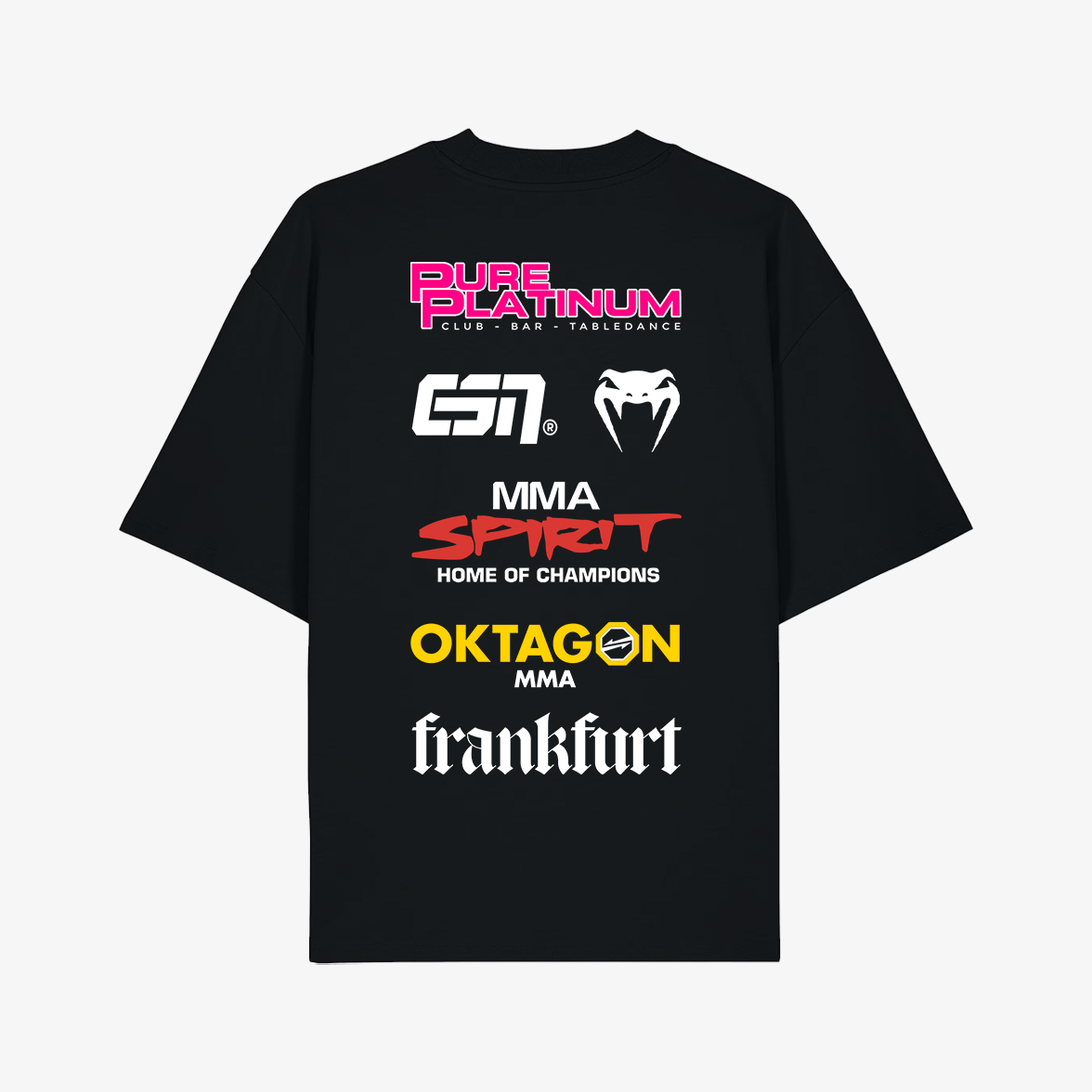Sponsor T-Shirt Black