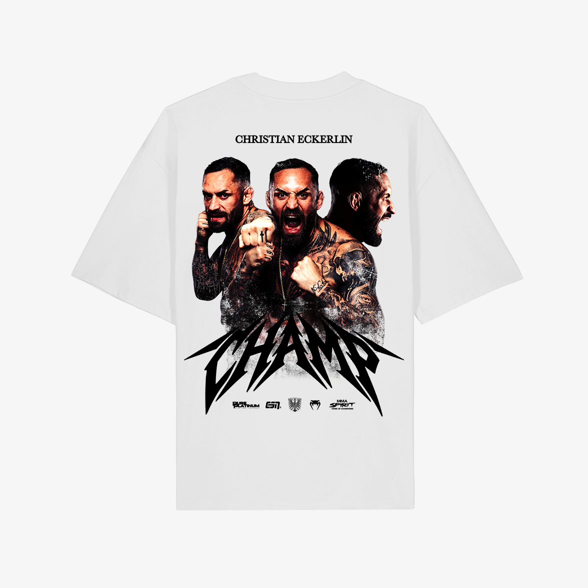 TRIPLE THREAT SHIRT (WHITE)